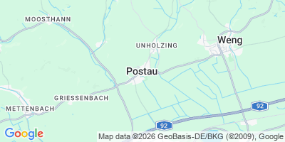 Karte Postau