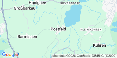 Karte Postfeld
