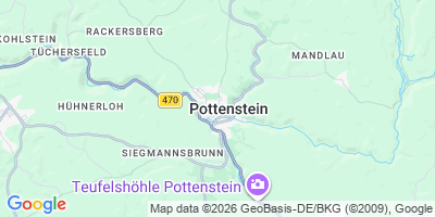 Karte Pottenstein