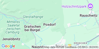 Karte Poxdorf