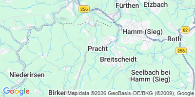 Karte Pracht