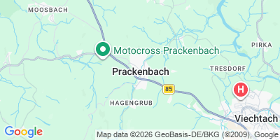 Karte Prackenbach
