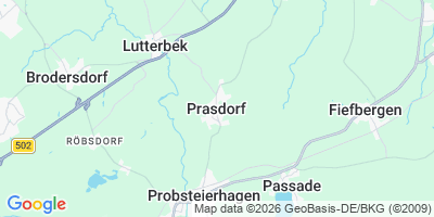 Karte Prasdorf