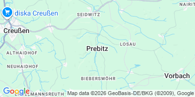 Karte Prebitz