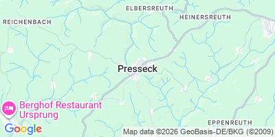 Karte Presseck