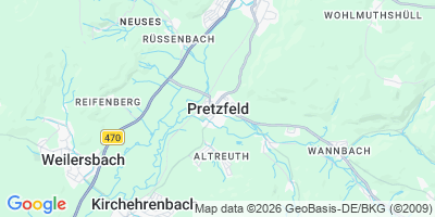 Karte Pretzfeld