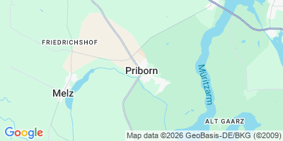 Karte Priborn