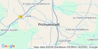 Karte Prichsenstadt