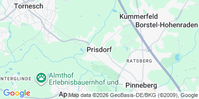 Karte Prisdorf