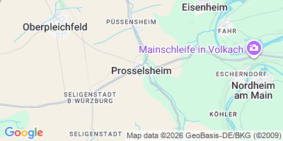Karte Prosselsheim