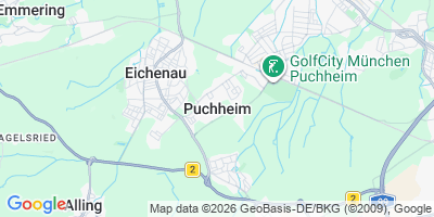 Karte Puchheim