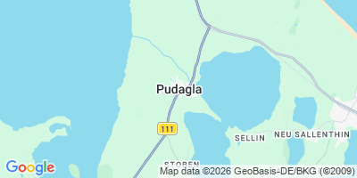 Karte Pudagla