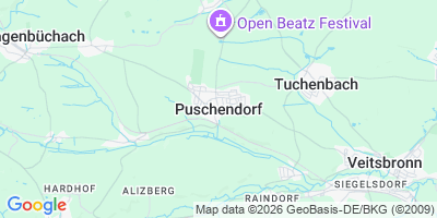 Karte Puschendorf