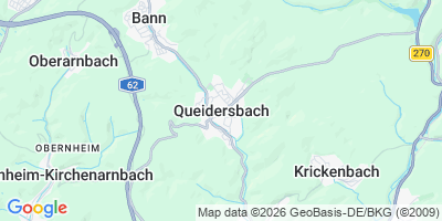 Karte Queidersbach