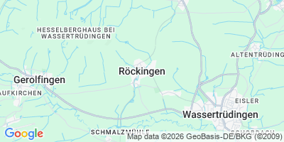 Karte Röckingen