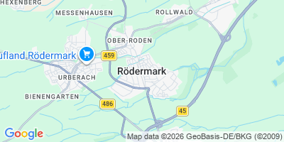 Karte Rödermark