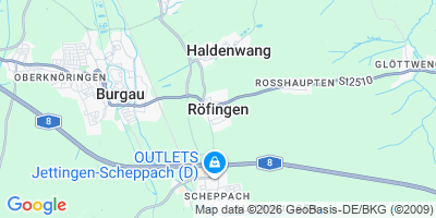 Karte Röfingen