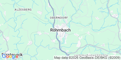 Karte Röhrnbach