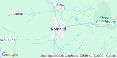 Karte Römhild