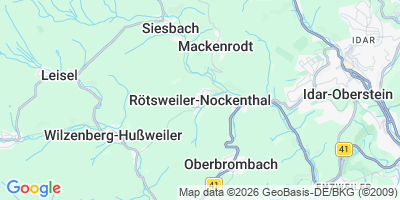 Karte Rötsweiler-Nockenthal