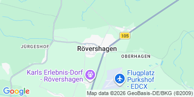 Karte Rövershagen