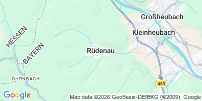 Karte Rüdenau