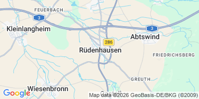 Karte Rüdenhausen
