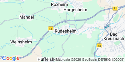 Karte Rüdesheim