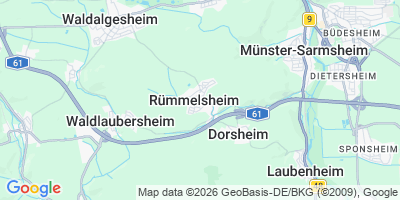 Karte Rümmelsheim