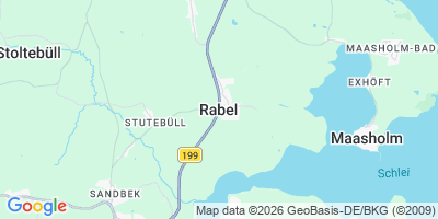 Karte Rabel