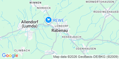 Karte Rabenau