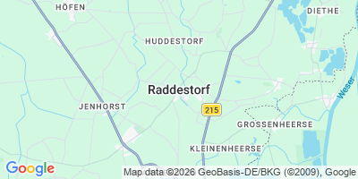 Karte Raddestorf
