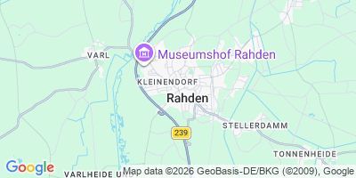 Karte Rahden