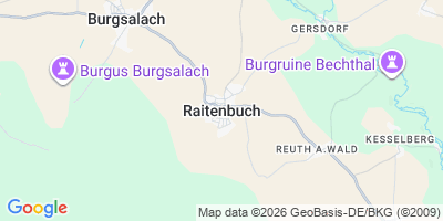 Karte Raitenbuch