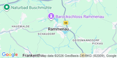 Karte Rammenau