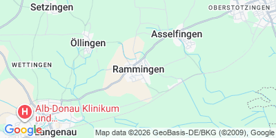 Karte Rammingen