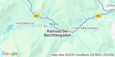 Karte Ramsau b.Berchtesgaden
