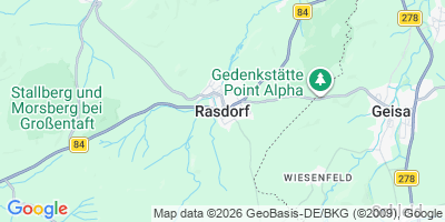 Karte Rasdorf