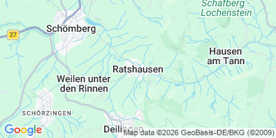 Karte Ratshausen