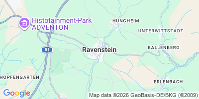 Karte Ravenstein