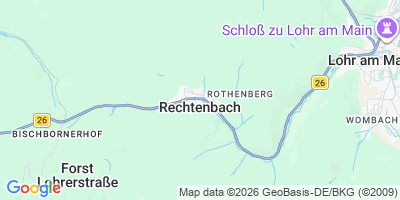 Karte Rechtenbach