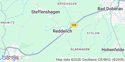 Karte Reddelich