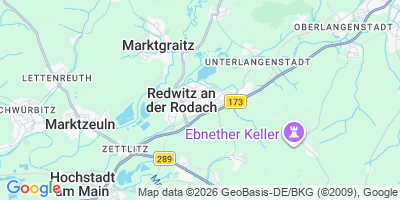 Karte Redwitz a.d.Rodach