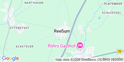 Karte Reeßum