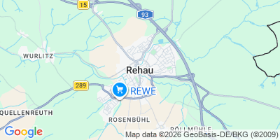 Karte Rehau