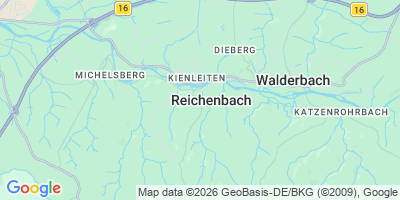 Karte Reichenbach