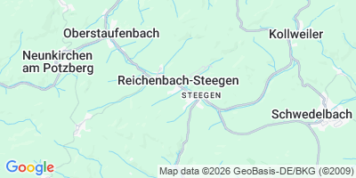 Karte Reichenbach-Steegen