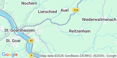 Karte Reichenberg