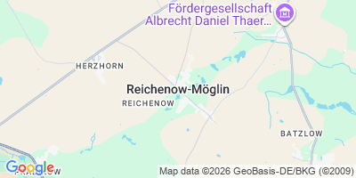 Karte Reichenow-Möglin