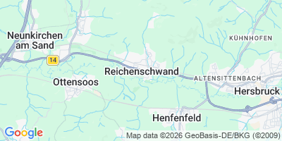 Karte Reichenschwand